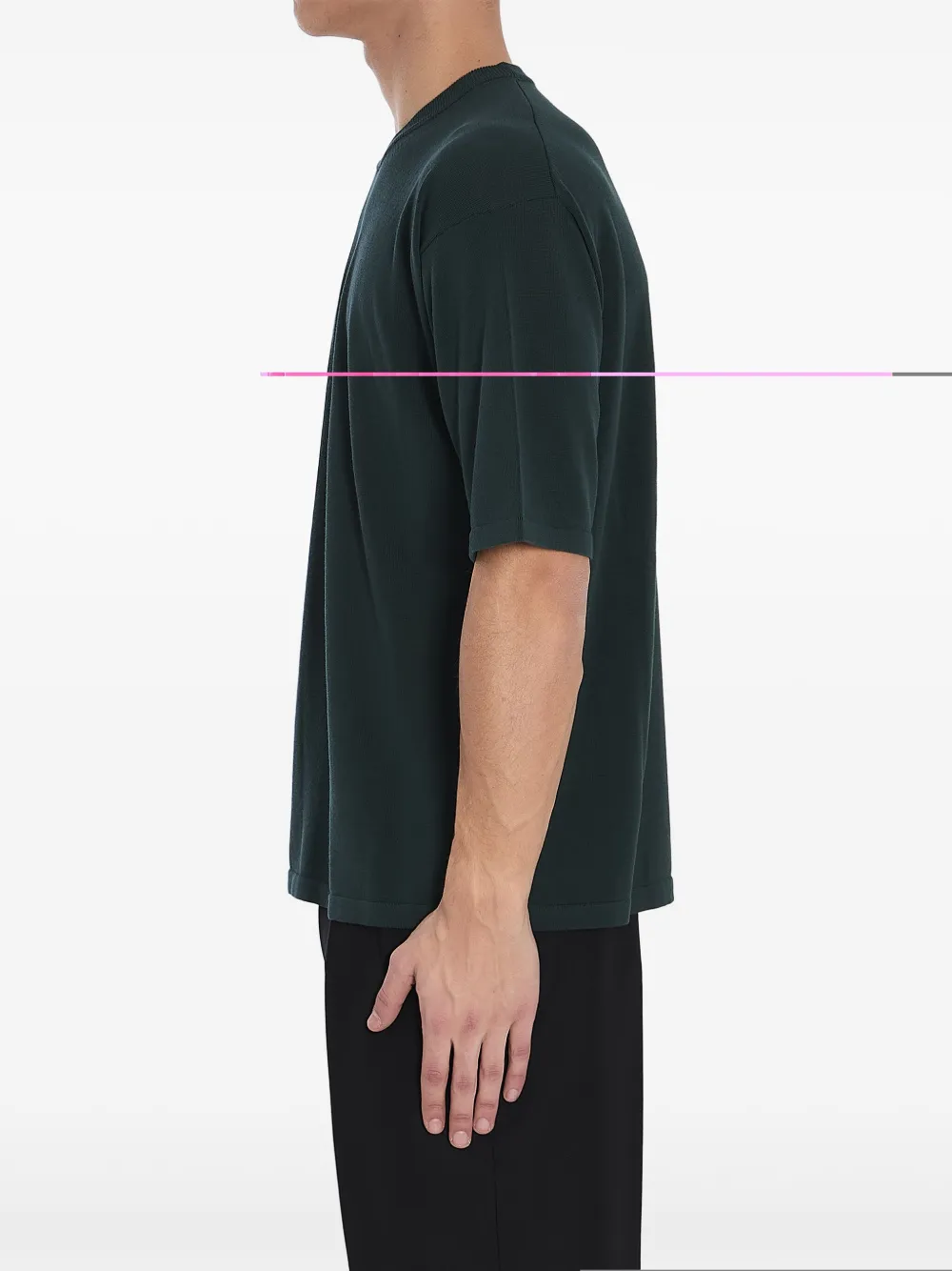 Roberto Collina Katoenen T-shirt Groen