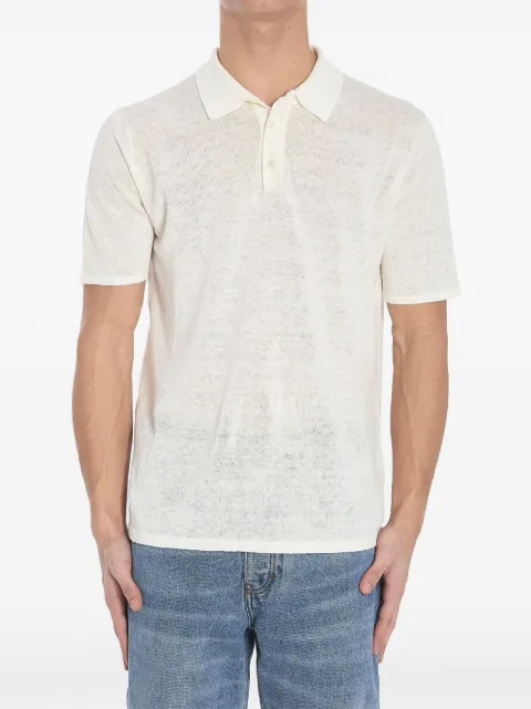 Roberto Collina linen polo shirt