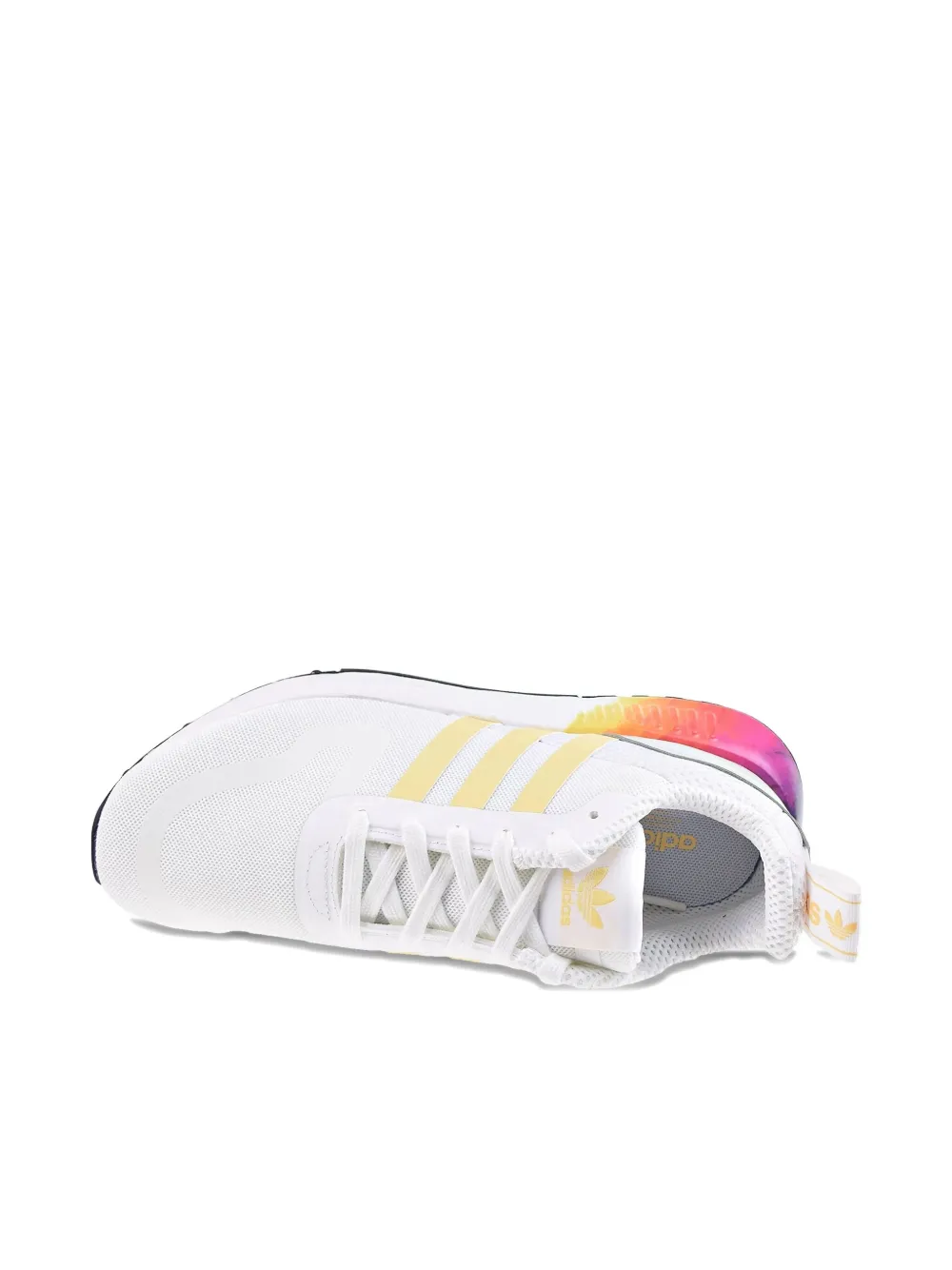 Adidas Originals Multix "cloud White/orange Tin" Sneakers In White