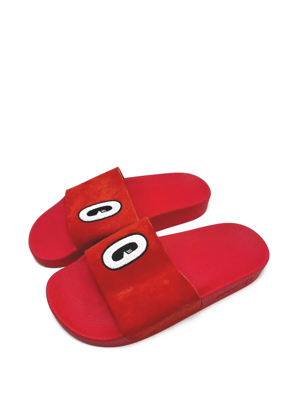 adidas x Hattie Stewart Adilette "Red/White/Core Black" slides | Image 2