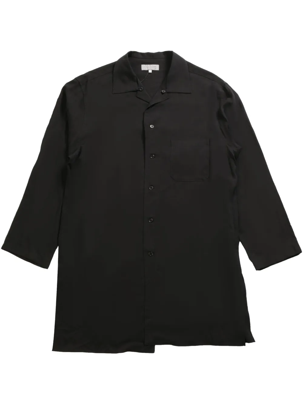 Yohji Yamamoto button-up shirt | Black | Image 1