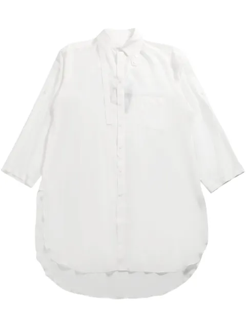 Yohji Yamamoto silk shirt 