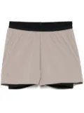 On Running reflective-logo running shorts - Grey