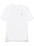 On Running perforated performance T-shirt - White