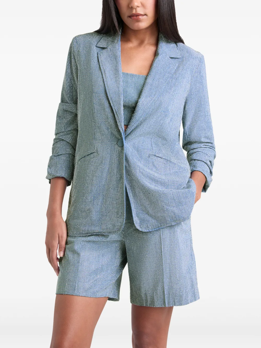 Cinq A Sept Blazer met pailletten Blauw