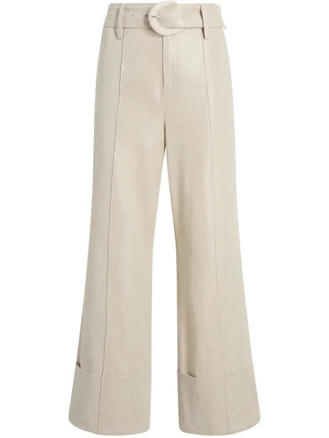 Cinq A Sept Lurex Linen Vassi trousers 