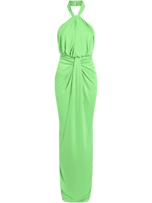 Cinq A Sept robe à dos-nu - Vert - Cinq A Sept - Modalova