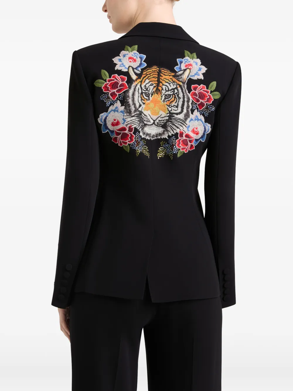 Cinq A Sept Blazer met borduurwerk Zwart