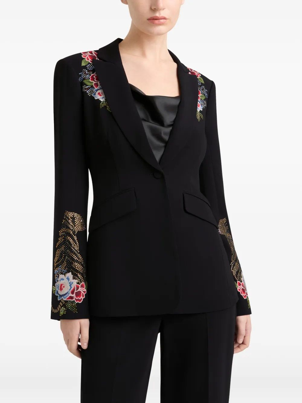 Cinq A Sept Blazer met borduurwerk Zwart