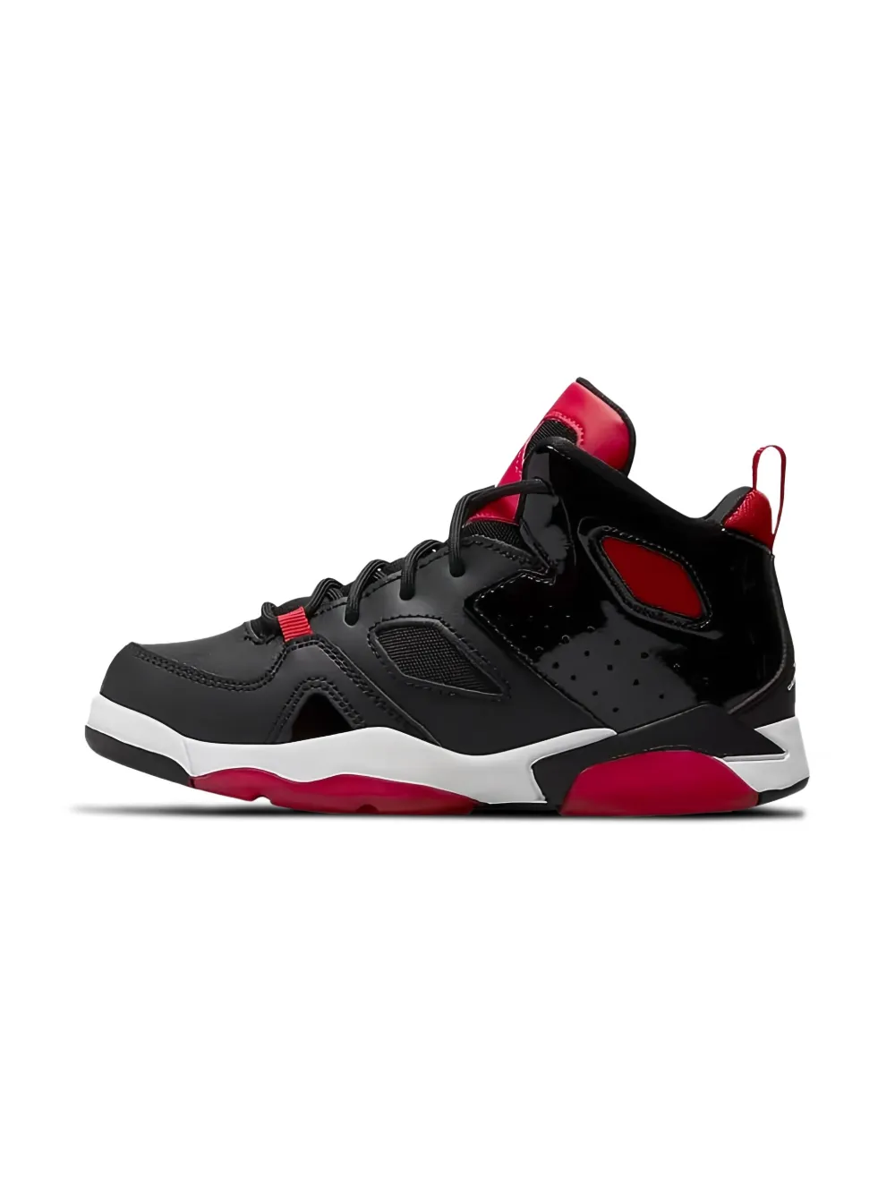 Jordan Kids Flight Club '91 "Black University Red White" sneakers