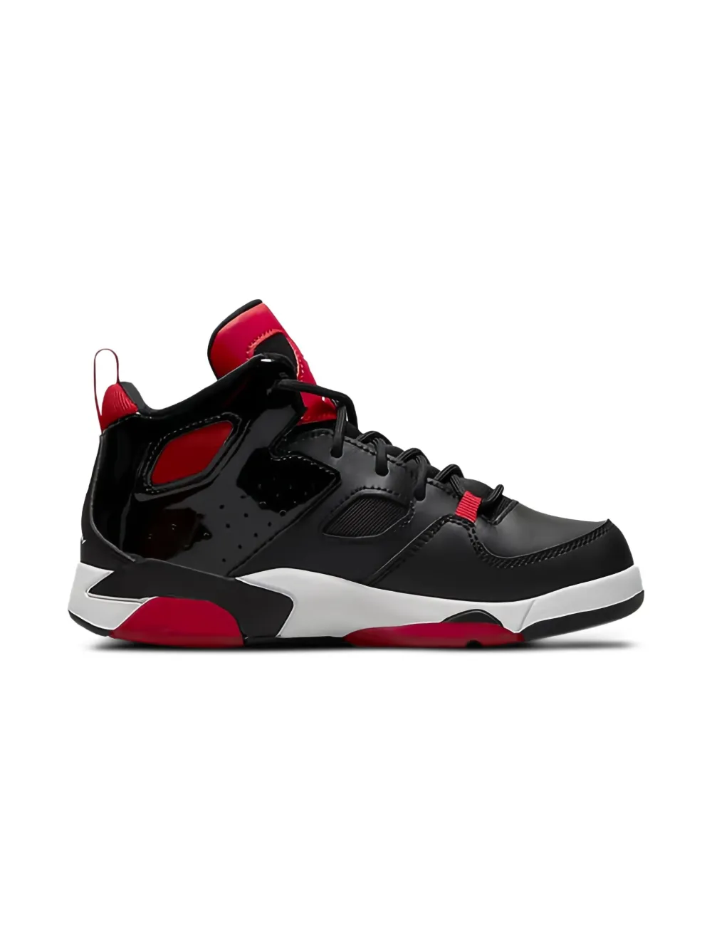 Jordan Kids Flight Club '91 "Black University Red White" sneakers