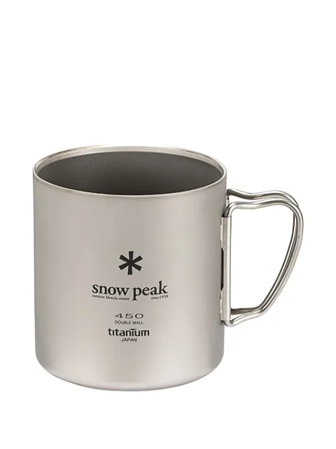 Snow Peak double-wall titanium mug