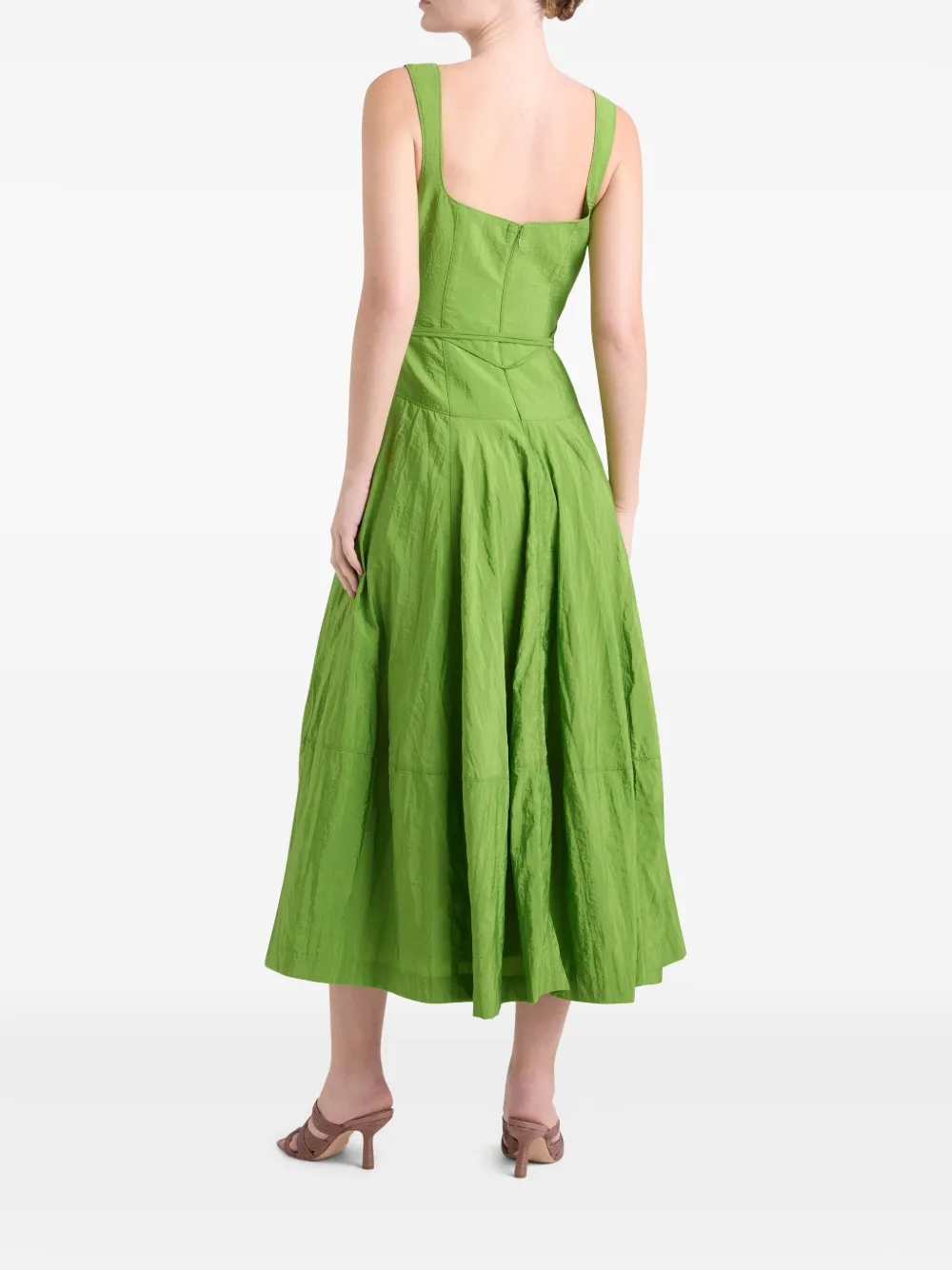 Shop Cinq À Sept Joisian Maxi Dress In Green