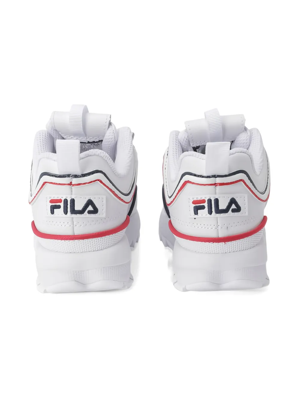 Fila Kids Disruptor 2 "White Navy Red" sneakers Wit