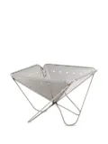 Snow Peak folding triangular fireplace - Silver
