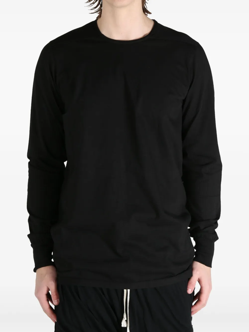 Rick Owens DRKSHDW katoenen T-shirt Zwart
