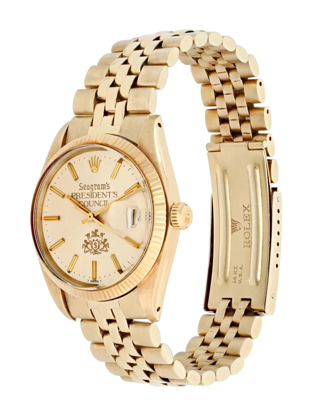 Rolex x Seagram's Date 34mm | Pre-Owned Dress Watches | Image 2