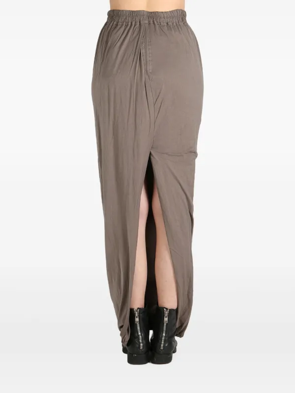 スカート Rick Owens Drkshdw Pillar Maxi Skirt Rick Owens DRKSHDW Pillar Maxi Skirt | ブラウン | FARFETCH JP