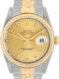 Rolex pre-owned Datejust 36mm - Gold