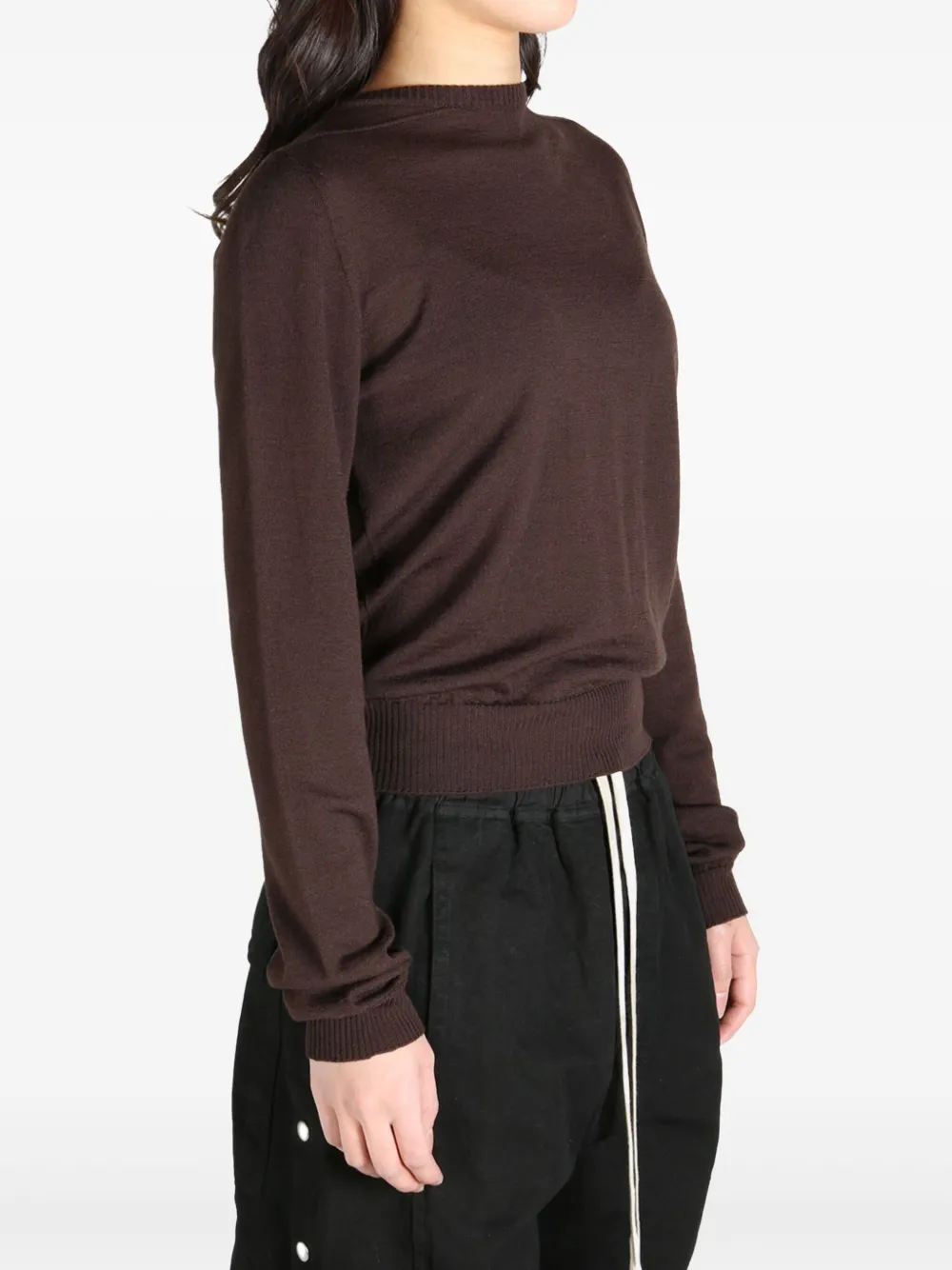 Rick Owens Biker Level sweater Bruin