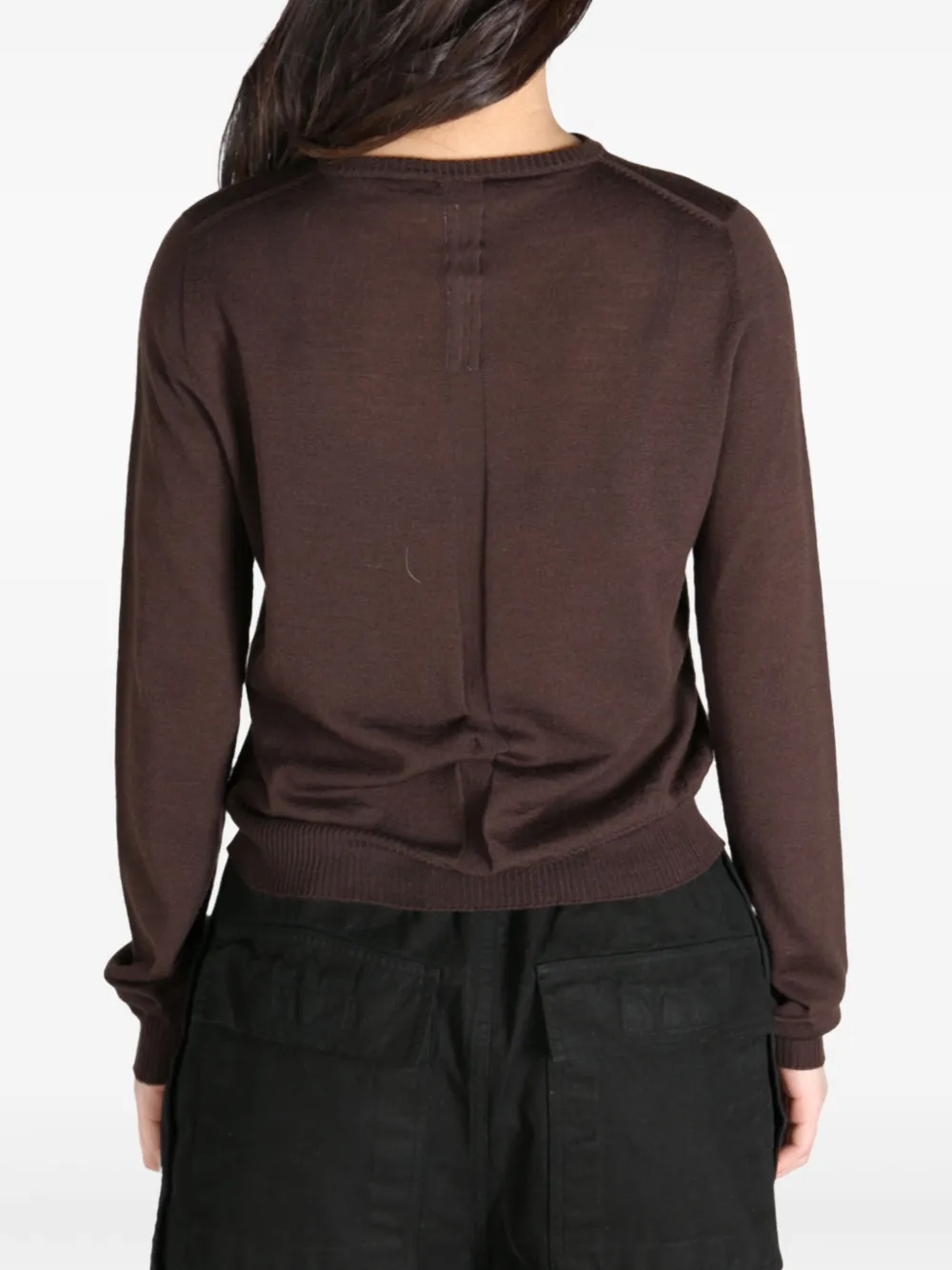 Rick Owens Biker Level sweater Bruin