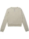 Rick Owens Biker Level sweater - White