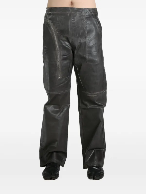 Rick Owens DRKSHDW brushed-finish Trousers | グレー