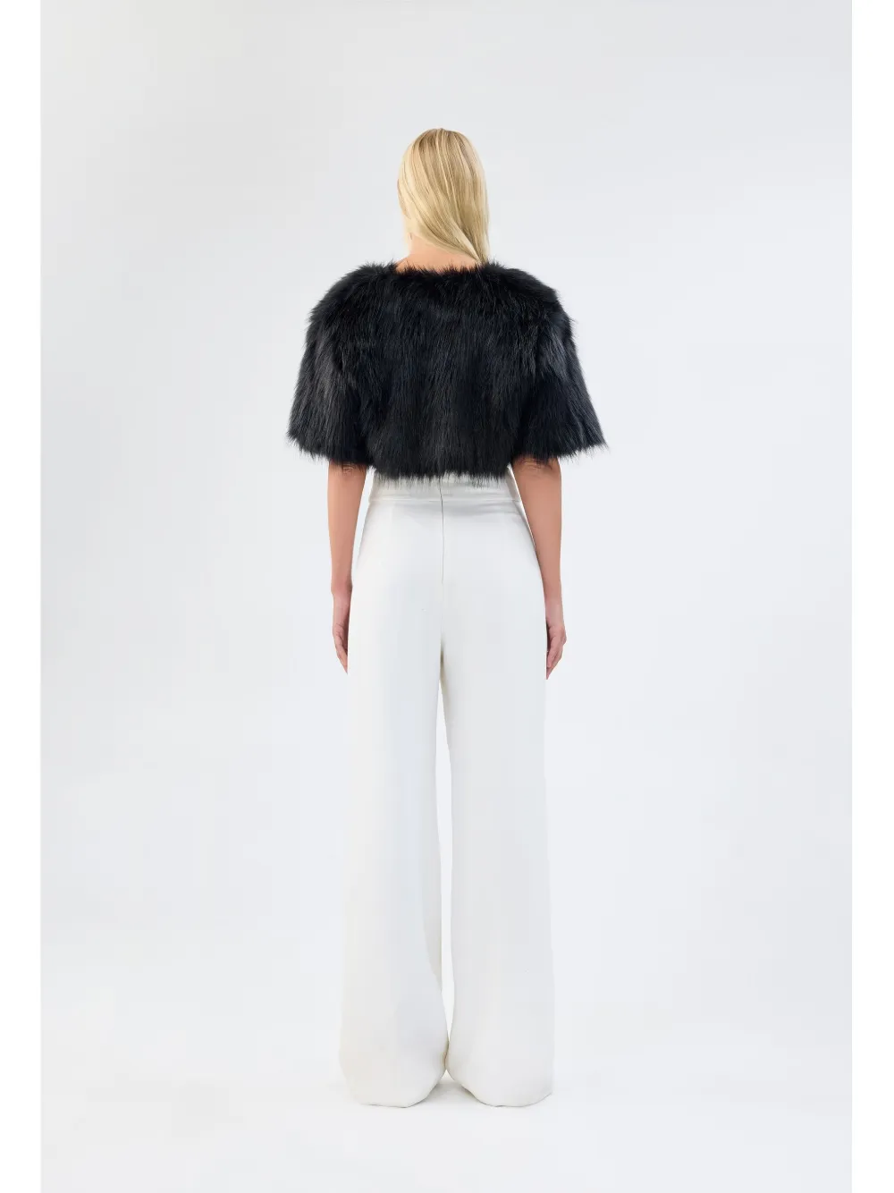 Unreal Fur Love a Fur bolero Zwart