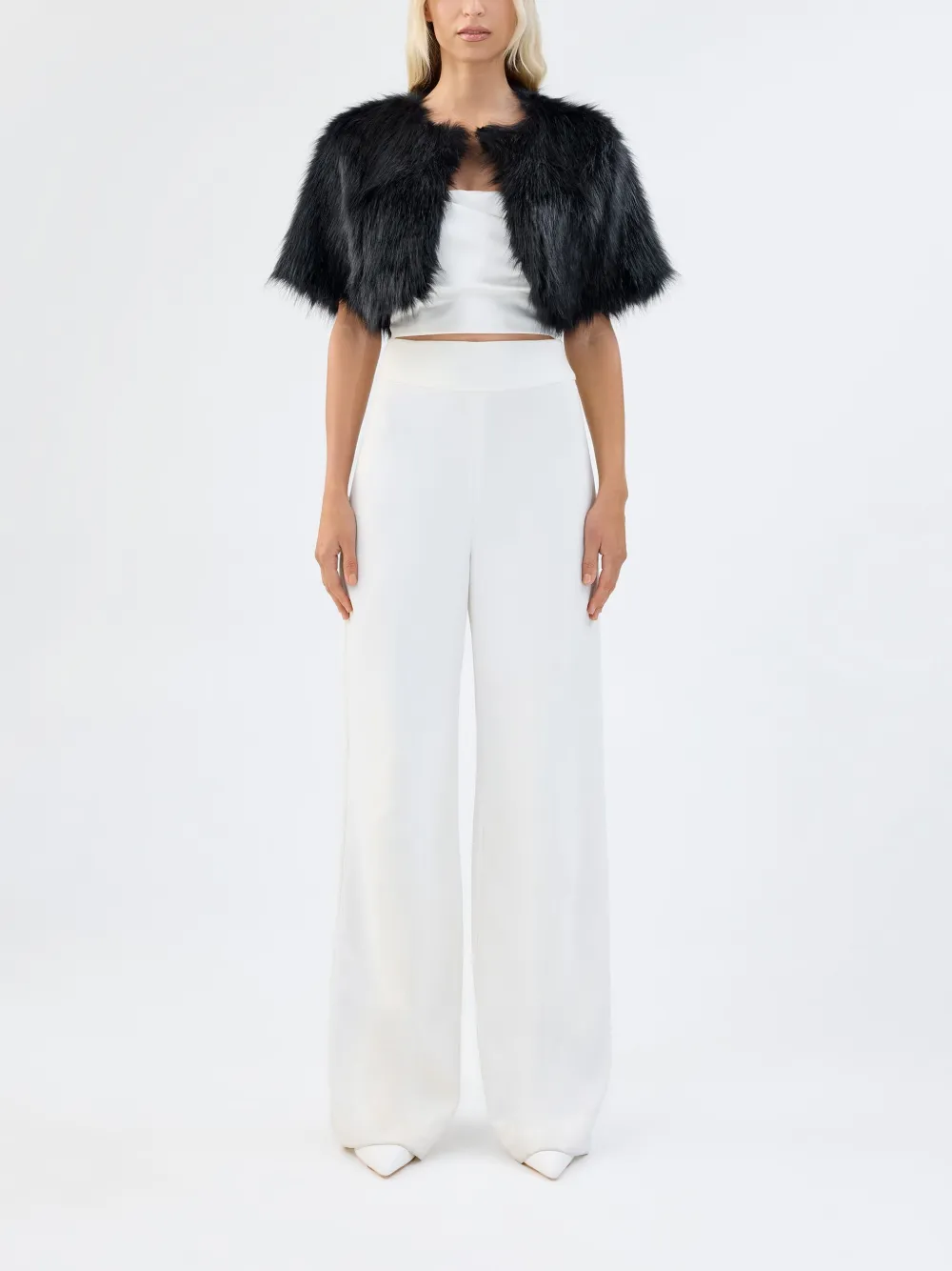 Unreal Fur Love a Fur bolero Zwart