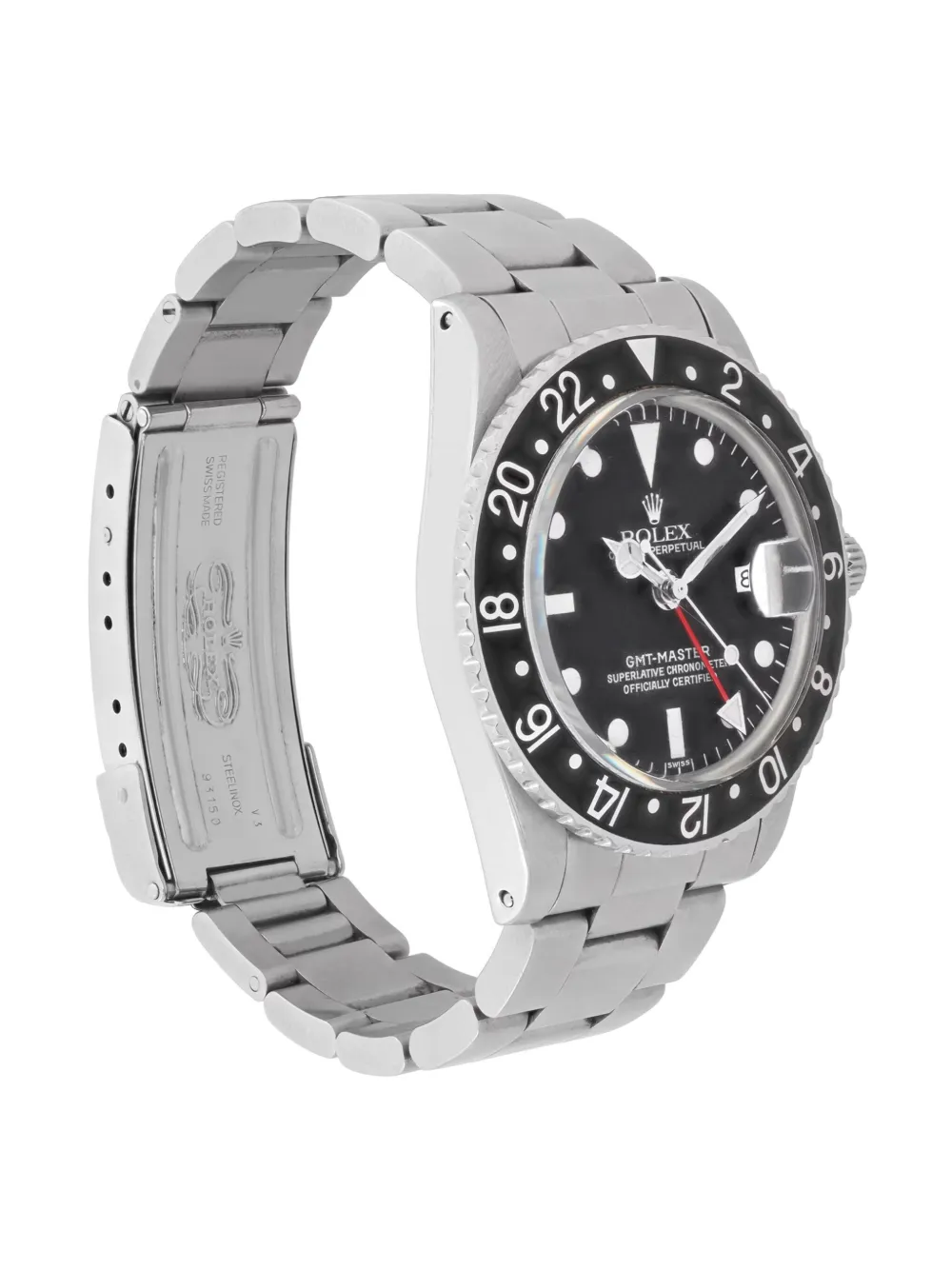 Pre-owned Rolex  Gmt-master 40mm In Black