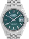 Rolex pre-owned Datejust 31mm - Green