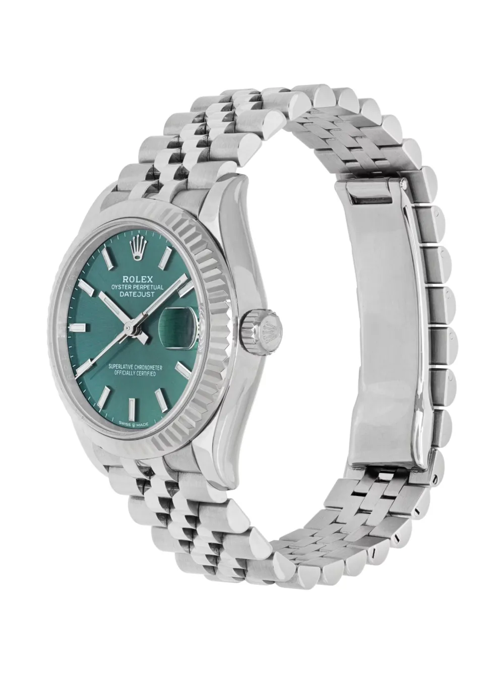 Rolex pre-owned Datejust 31mm - Groen