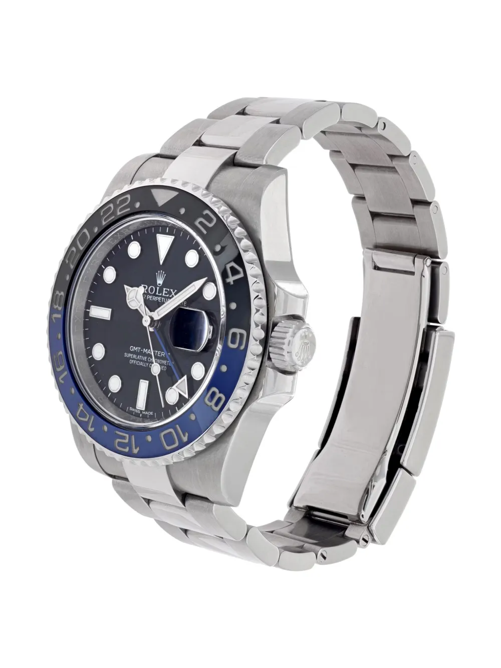 Rolex pre-owned GMT-Master II Batman 40mm - Zwart