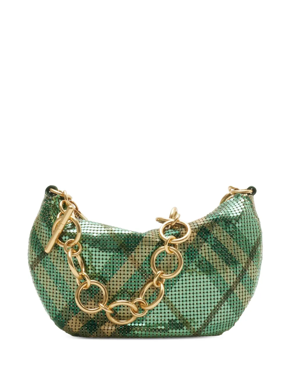 Burberry Chainmail schoudertas Groen