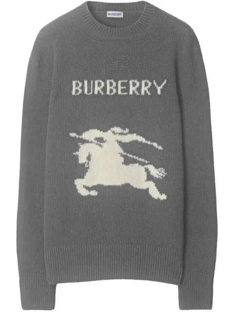 Burberry Equestrian Knight-intarsia jumper