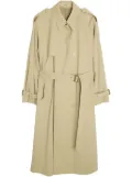 Auralee wool trench coat - Neutrals