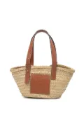 Loewe Pre-Owned 2019 Small Raffia Basket tote bag - Brown