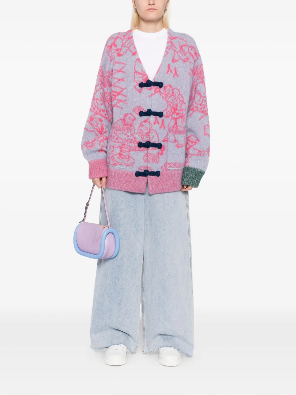 YANYAN KNITS Fuzzy Laza cardigan | Cardigans | Image 2