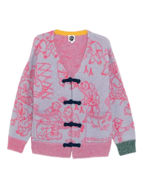 YANYAN KNITS Fuzzy Laza cardigan