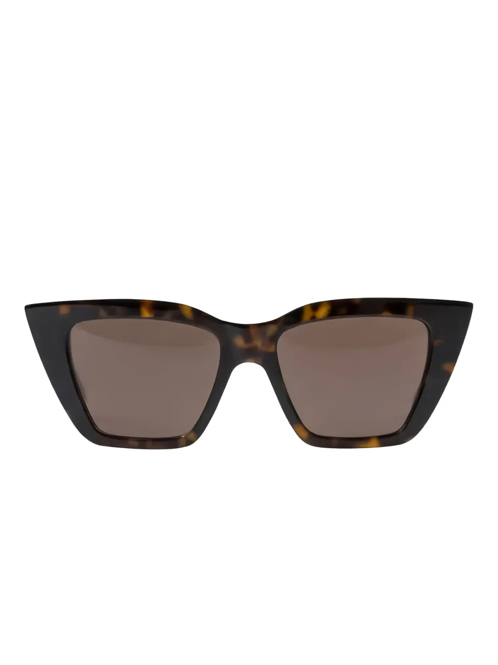 Alexander McQueen Eyewear cat-eye sunglasses - Marrone