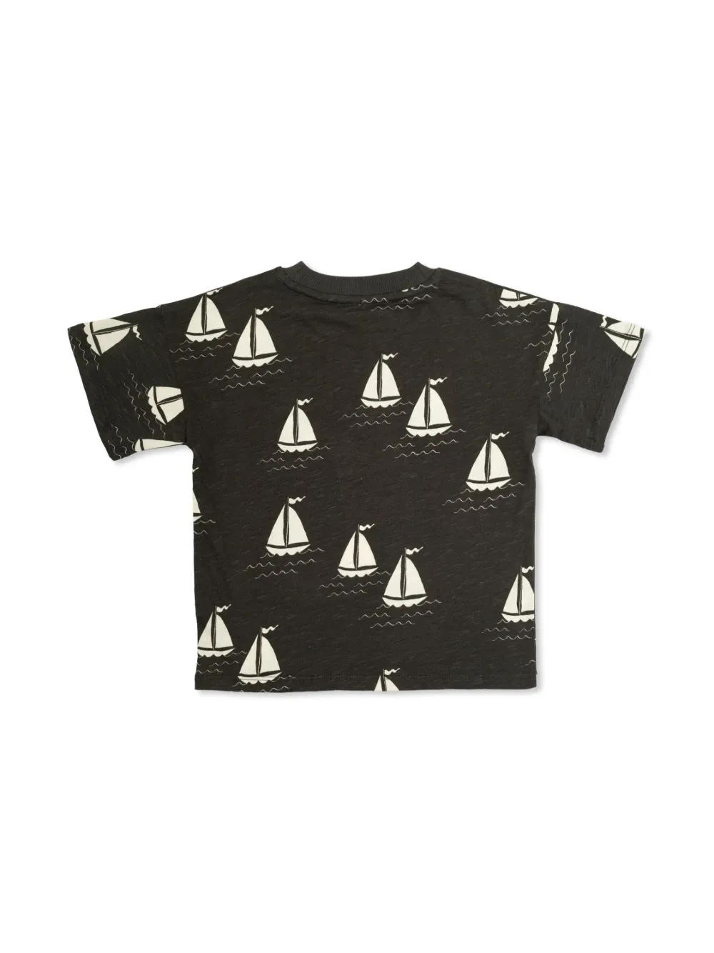 Mini Rodini Sailing Boats shirt - Grijs