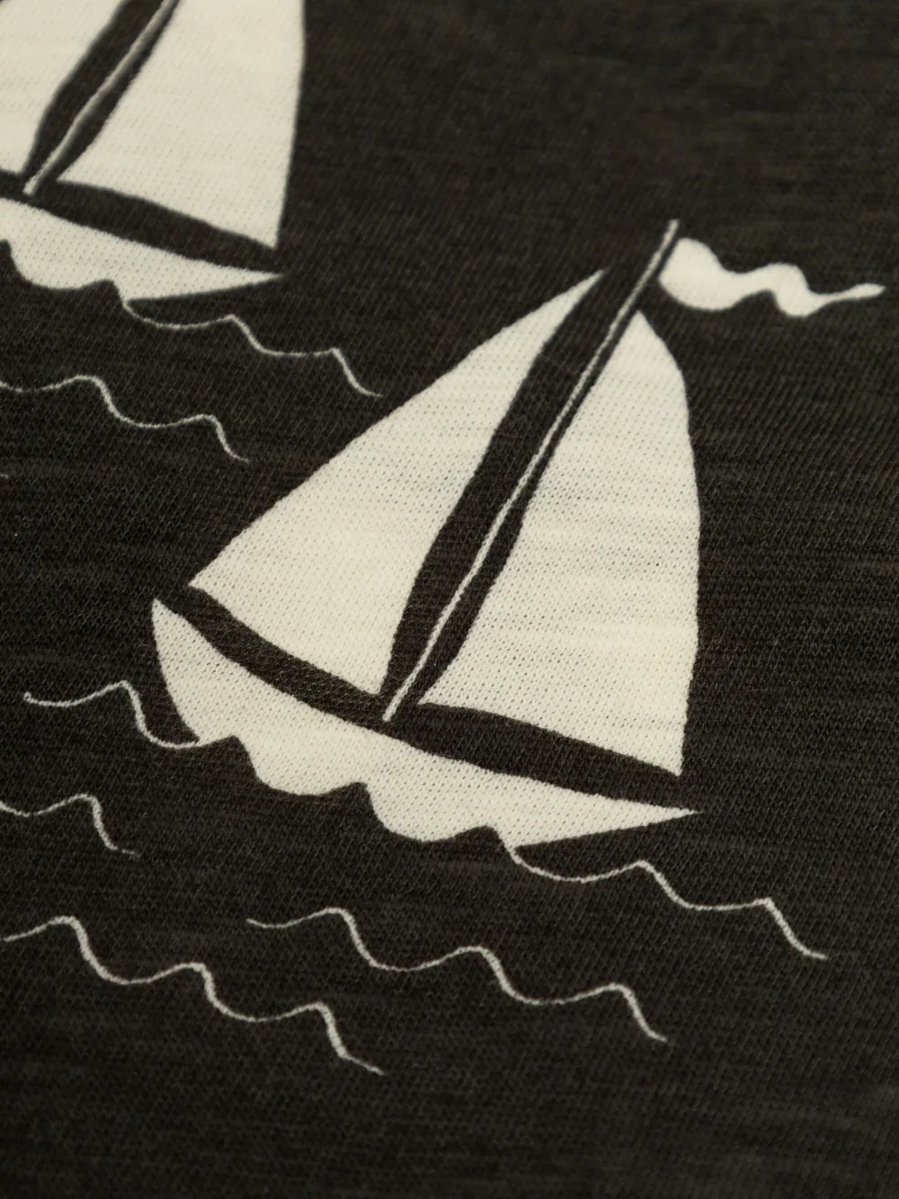 Mini Rodini Sailing Boats shirt Grijs
