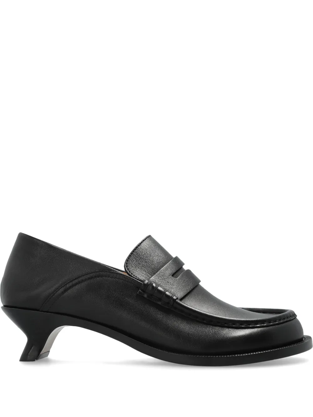 LOEWE leather pumps Black