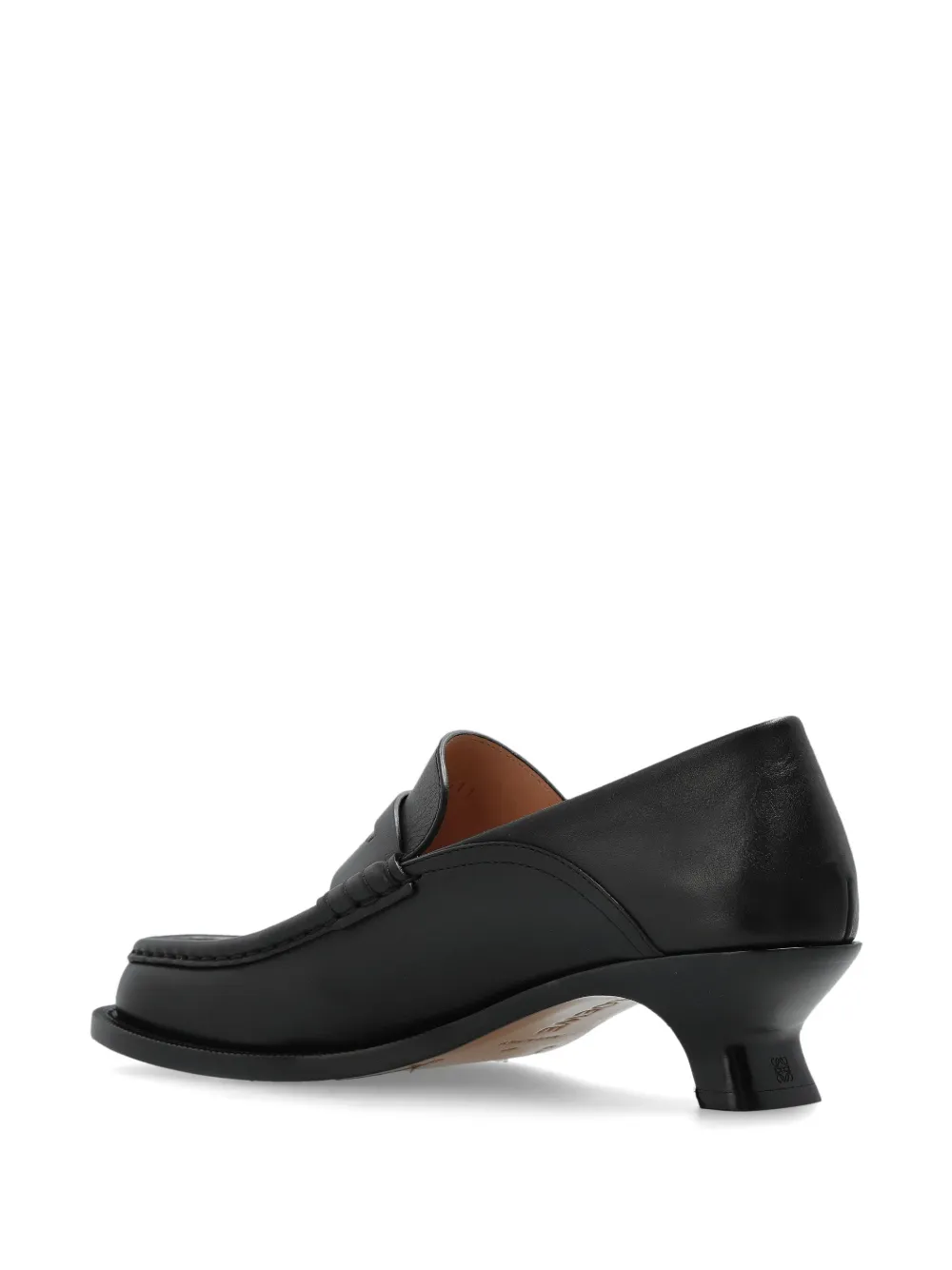 LOEWE leather pumps Black