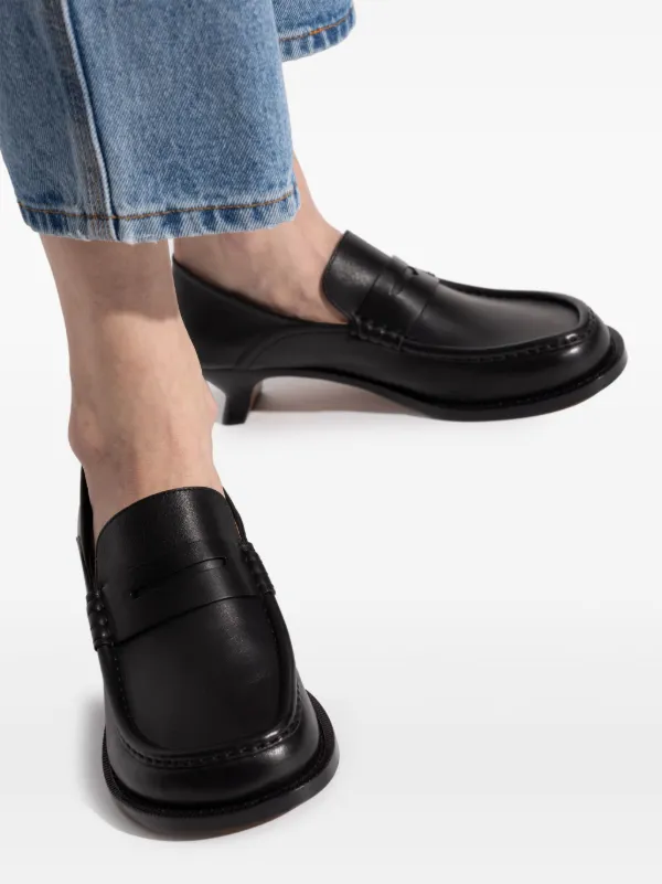 LOEWE Leather Pumps | Black | FARFETCH