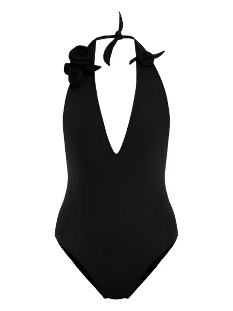 Coperni traje de baño con aplique floral