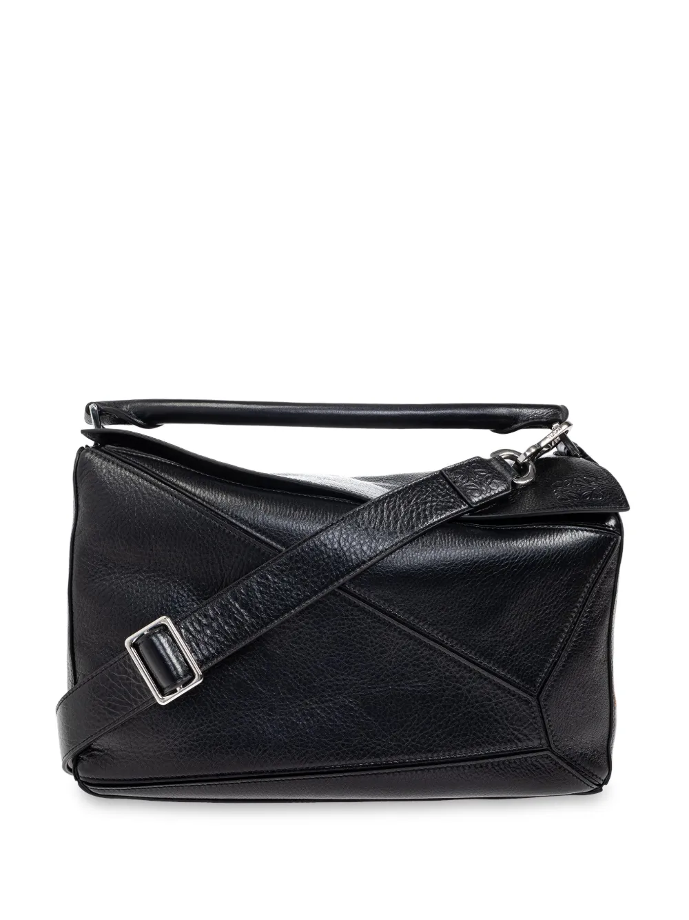 LOEWE large Puzzle tote bag | Black | Image 1