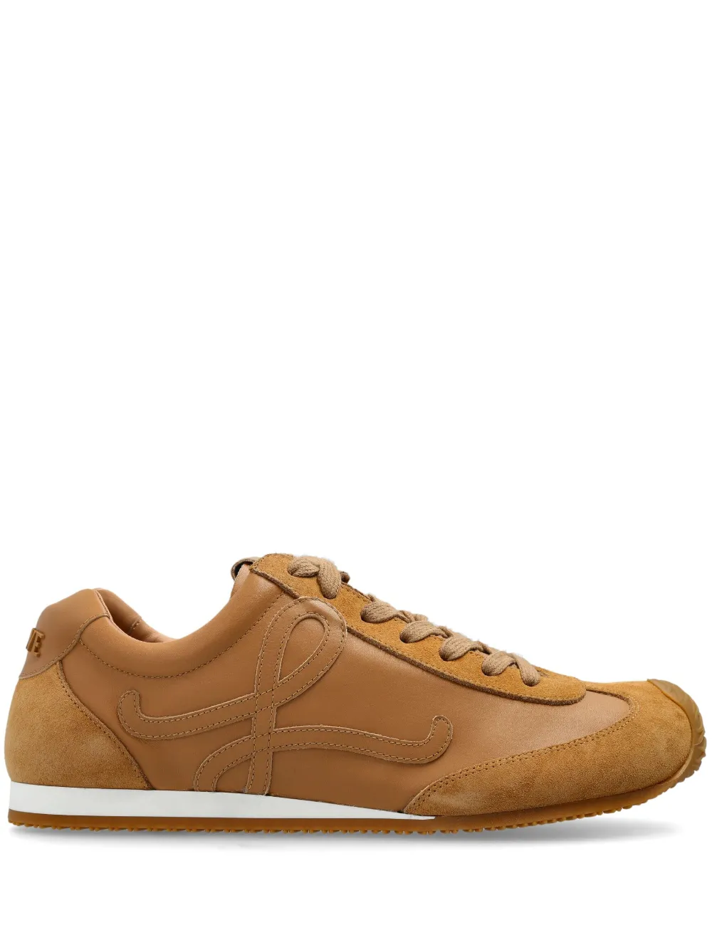 LOEWE logo-patch sneakers Brown