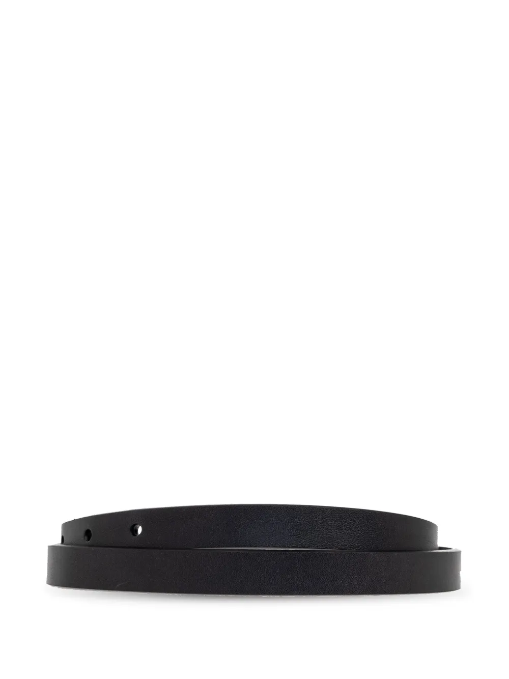  Loewe Leather Belt - Black 