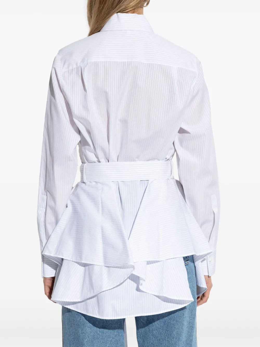 LOEWE BELTED BLOUSE